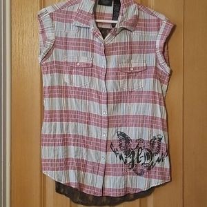 Harley cotton laceback shirt